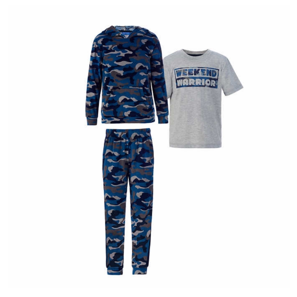 Saint Eve 3-Piece Sleepwear Set